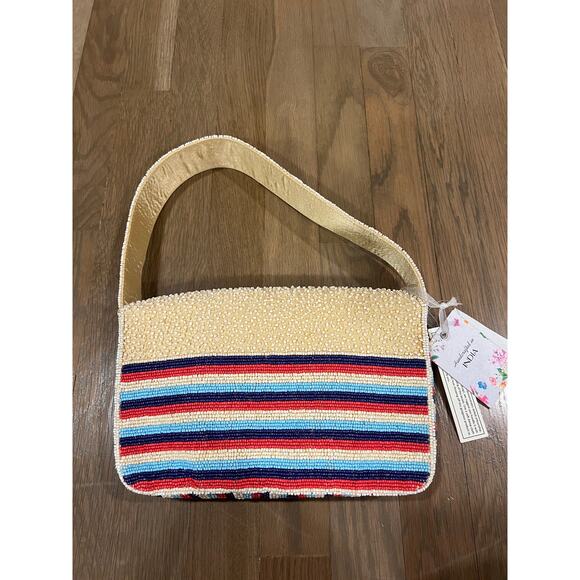 TJ Maxx Travel Icon Beaded Bag - Picture 3 of 7